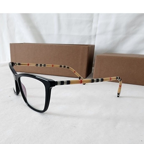NEW Burberry Eyeglasses Frames Black Designer Glasses Authentic - Picture 5 of 13